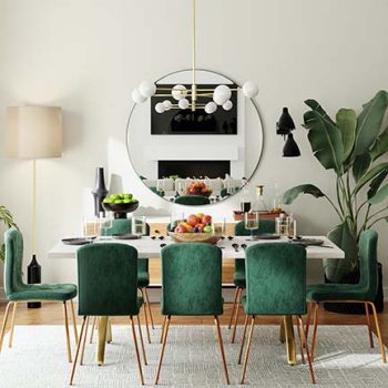 Top 5 Cozy Holiday Dining Room Colors for 2021 - BenjaminMoore Steam2